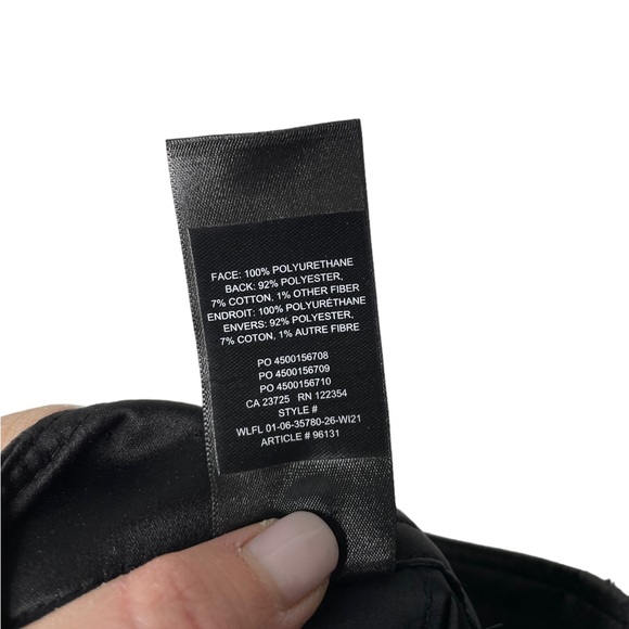 Aritzia | Babaton The New Command Pant in Black Gloss 6 - Picture 6 of 10